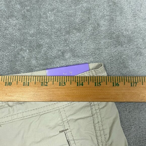 Unionbay Khaki Mens Elastic Waist Shorts Lightweight Size 30 a0075 - Picture 2 of 7